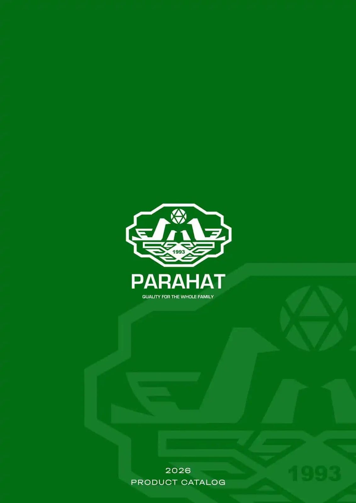 Parahat catalogue cover