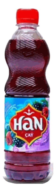 HAN ÇAÝ forest berries iced tea bottle