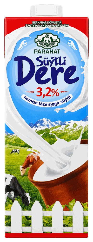 Süýtli Dere süýt 3.2% 1L